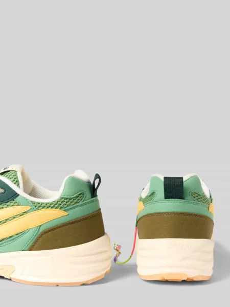 Sneakersy z detalem z logo model G-Eco' Genesis oliwkowe