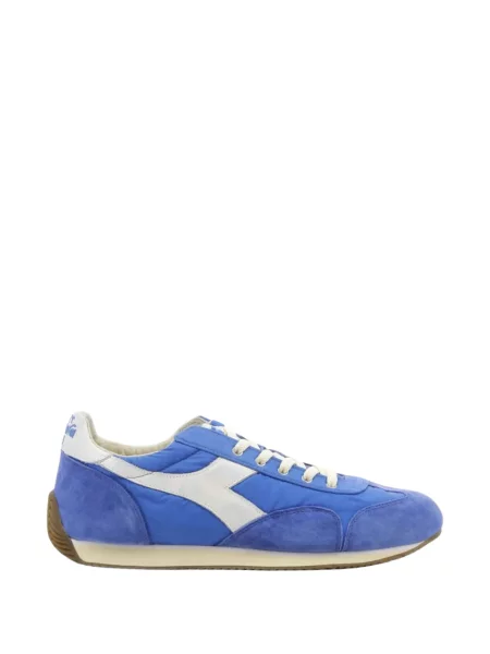 Sneakerși Diadora din piele de căprioară albastru