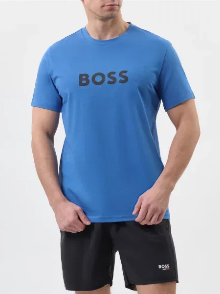 Футболка Boss синяя