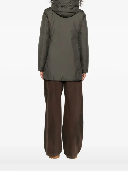 Palton Fay cu glugă verde