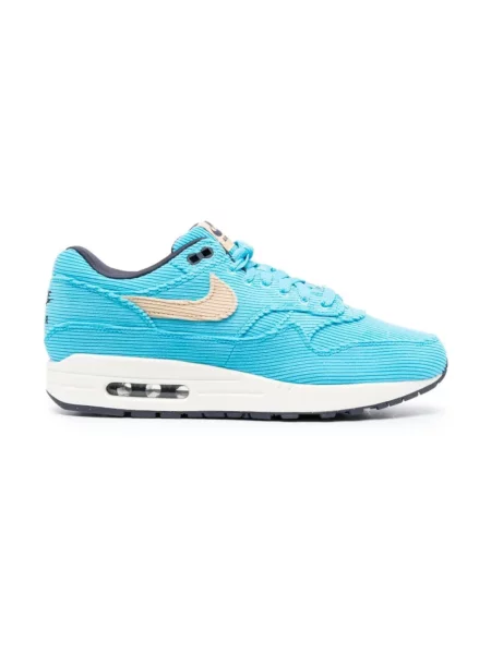 Sneakersy Nike Air Max 1 sztruksowe niebieskie