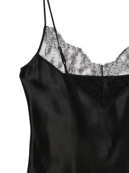 Maiou Carine Gilson din satin negru