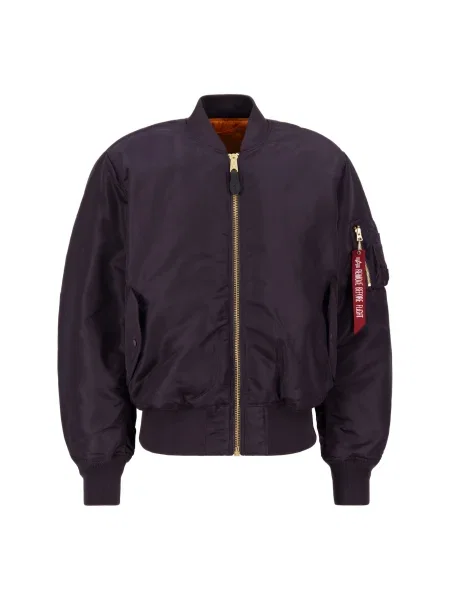 Dzseki Alpha Industries Heritage Bomber Plum XXL lila
