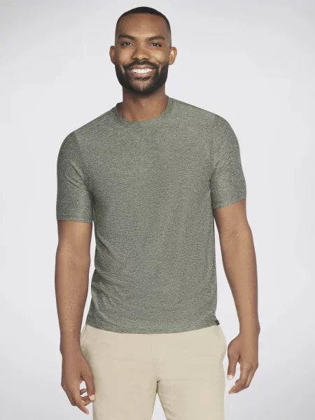 Футболка Skechers из спандекса черная