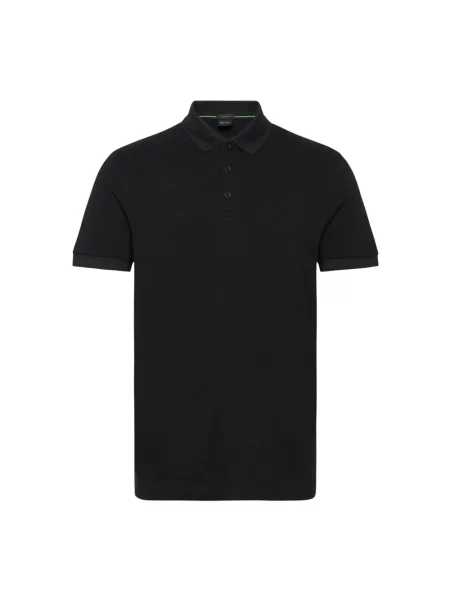 BOSS Green polo Paddy czarna
