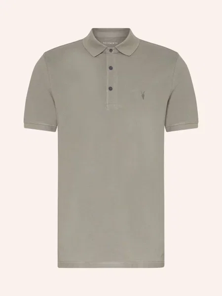Allsaints Koszulka Polo Z Piki Reform Slim Fit grau szara