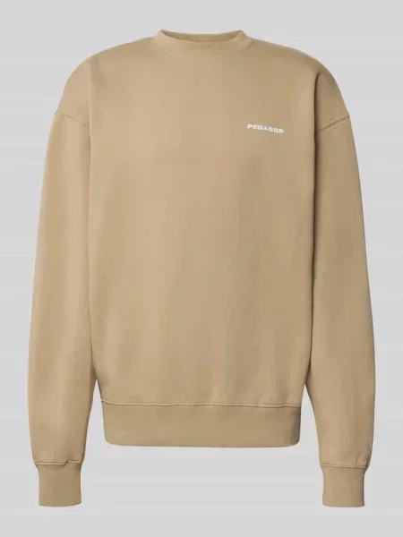 Bluza o kroju relaxed fit z mieszanki bawełny Pegador
