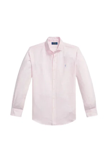 Раирана риза Polo Ralph Lauren на райета розово