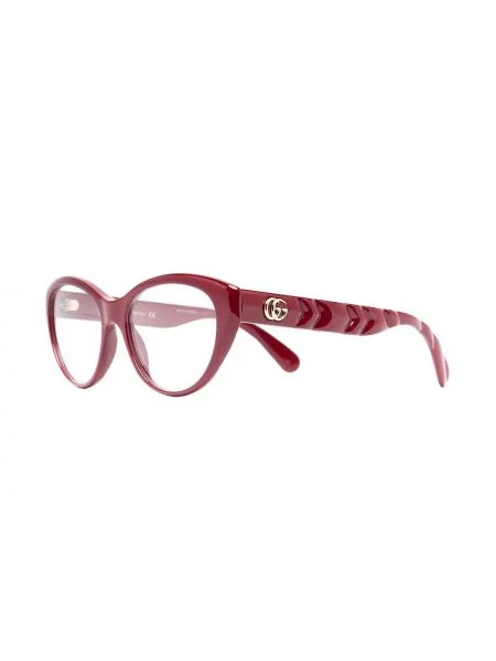 Sluneční brýle Gucci Eyewear s autogramem červené