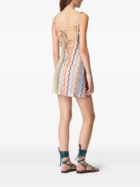 Rochie mini Missoni cu legături