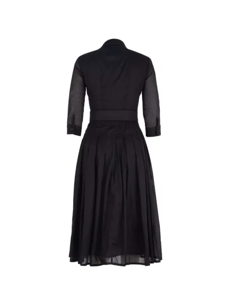 Cu centură rochie midi Samantha Sung negru