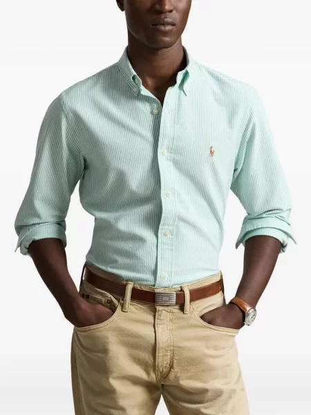 Polo Polo Ralph Lauren από ζέρσεϋ με αυτόγραφο πράσινο