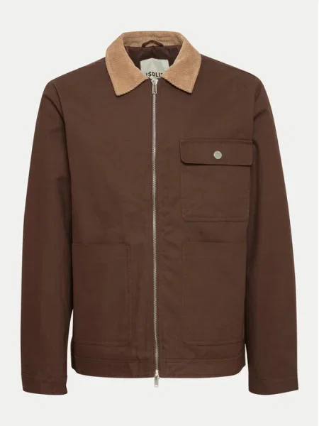 Solid Преходно яке кафяв