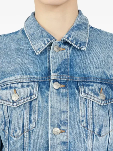 Geacă de blugi Mm6 Maison Margiela albastru