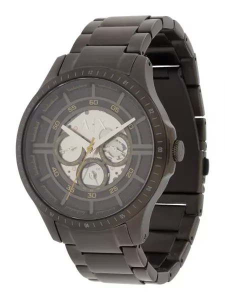 ARMANI EXCHANGE Ceas analogic HAMPTON' negru