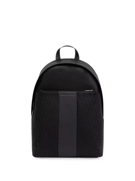 Rucsac Armani Exchange cu autograf negru