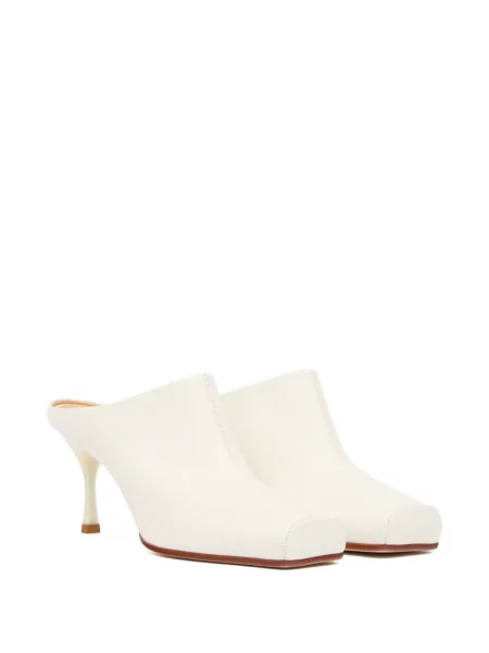 Papuci tip mules Mm6 Maison Margiela alb
