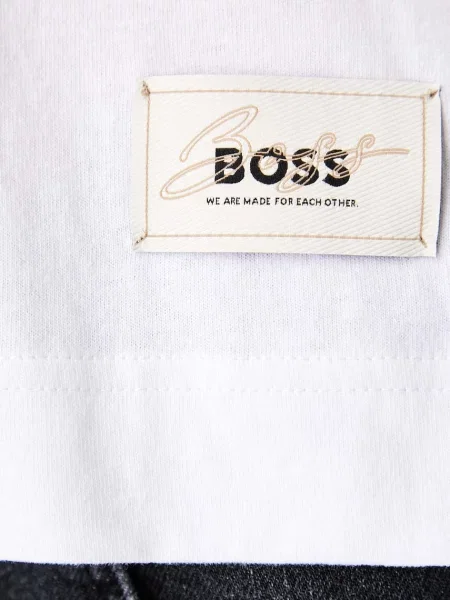 Футболка Boss Orange оранжевая