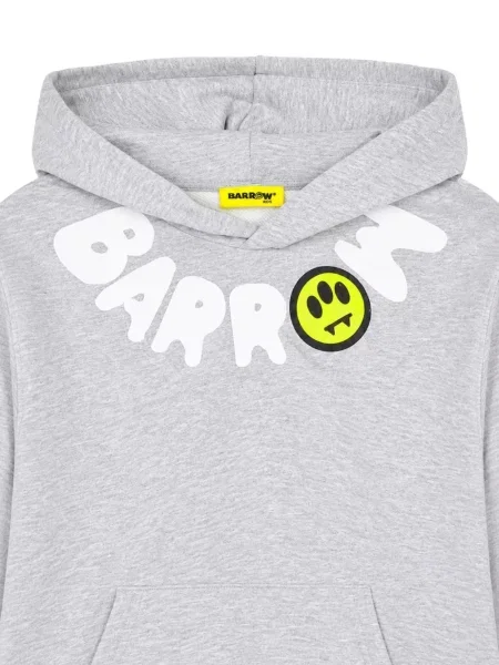 Bluza z kapturem dziecięca Barrow szara