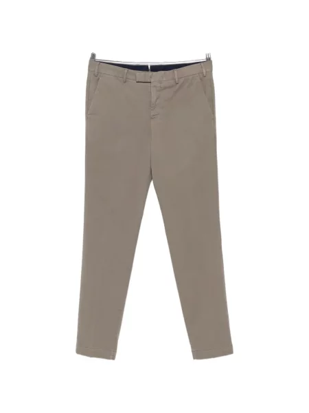 Cu centură pantaloni chino Pt Torino gri