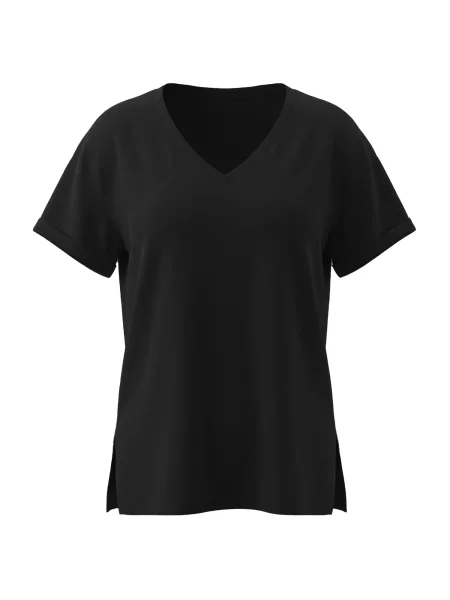 Imily Bela Tricou supradimensional negru