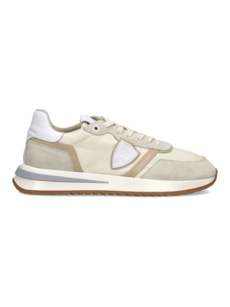Buty do biegania Philippe Model zamszowe do biegania beżowe