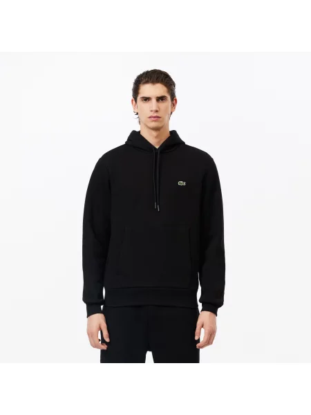 Lacoste Bluza Z Kapturem czarna