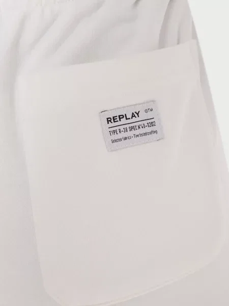 Спортивные штаны Replay белые