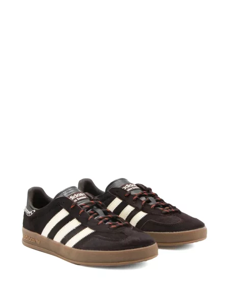 Geacă Adidas cu broderie cu model piele de șarpe maro