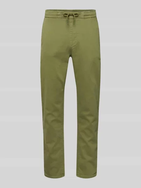 Spodnie materiałowe o kroju slim fit z wpuszczanymi model ‘Thunder’ Blend
