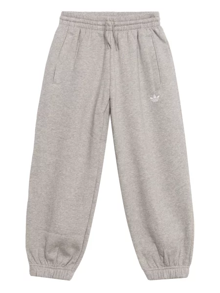 ADIDAS ORIGINALS Παντελόνι Trefoil ανοικτό γκρι