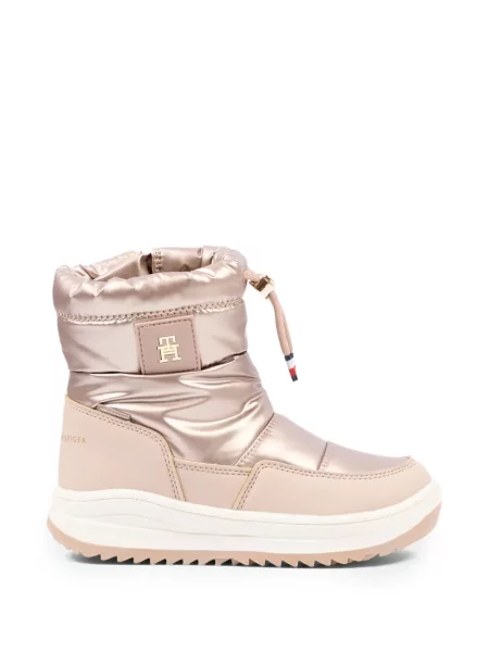 Botki dziecięce Tommy Hilfiger różowe