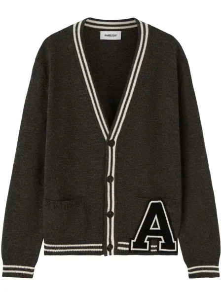 Cardigan Ambush de lână verde