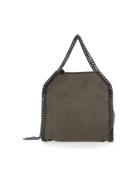 Shopperka Stella Mccartney zamszowa szara