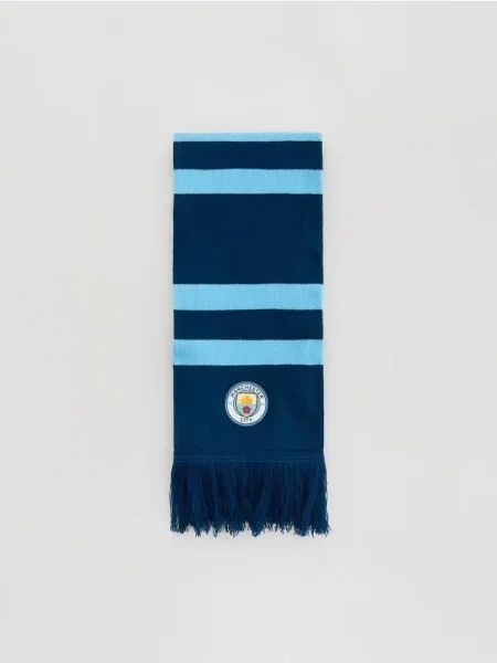 Reserved Fular Manchester City bleumarin