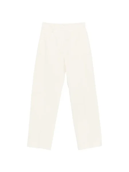 Pantaloni Jil Sander alb
