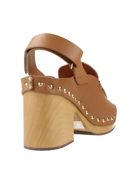 Pantofi Claire Charlotte maro