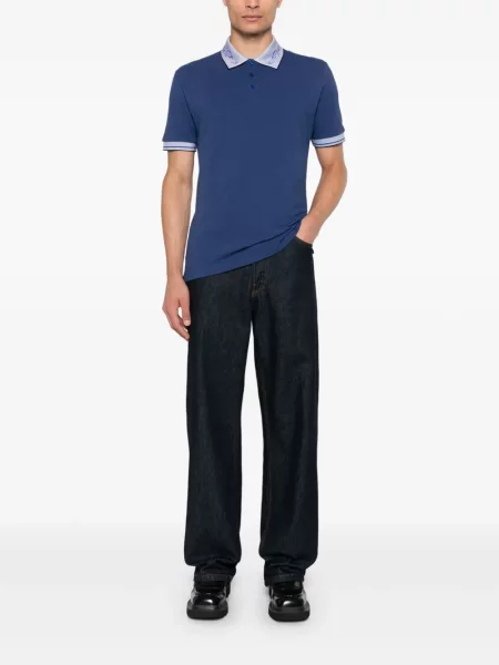 Polo Versace Jeans Couture albastru