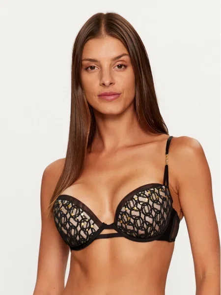 Chantelle X Podprsenka s kosticami Metallx čierna