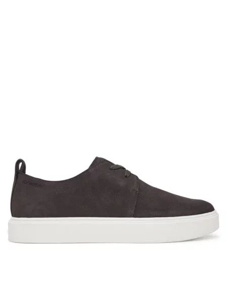 Calvin Klein Sneakersy Hybrid Clean Cup Derby Su brązowy