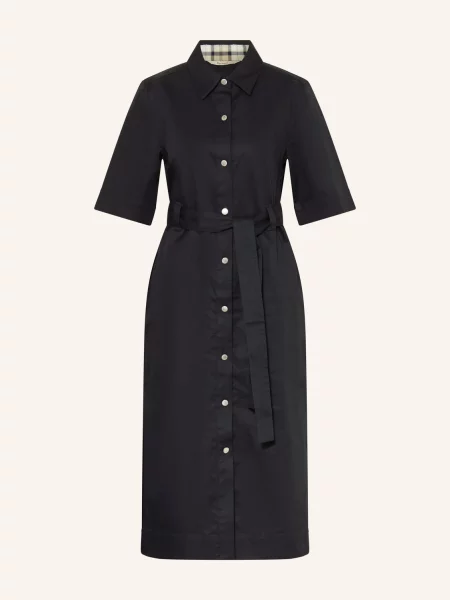 Barbour Košilové Šaty Sloane tmavě modrá