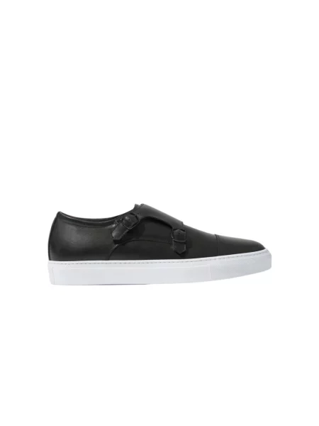 Sneakersy Scarosso skórzane czarne