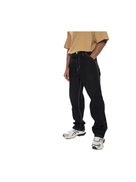 Carhartt WIP jeansy Simple Pant czarne