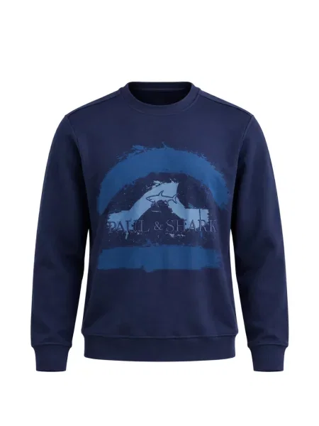 Hanorac Paul & Shark cu imagine albastru