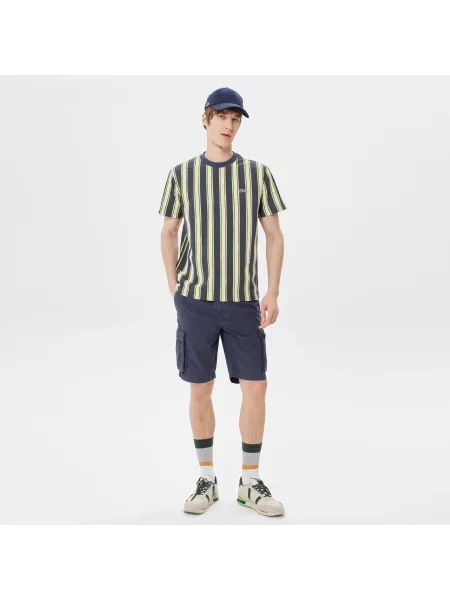 Lacoste шорти чоловічі приталений крій сині