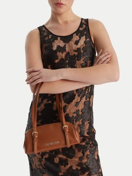 LOVE MOSCHINO Torbica smeđa