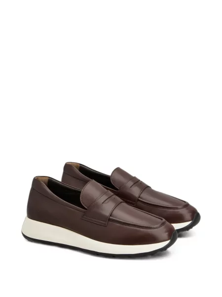 Pantofi loafer Tod's din piele maro