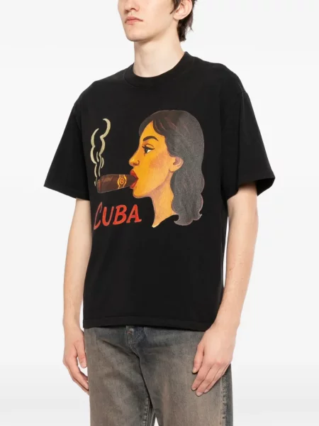 Tricou Melt cu imagine gri