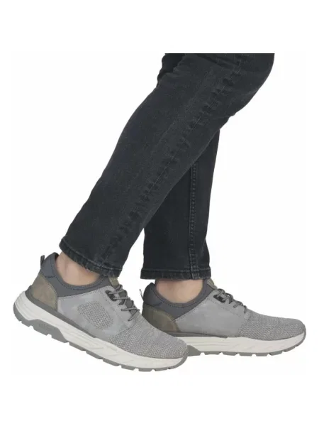 Sneakersy Rieker szare