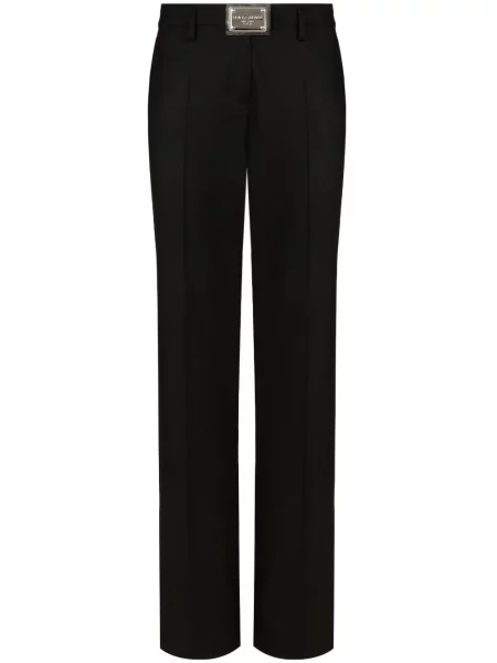 Pantaloni Dolce & Gabbana cu autograf negru